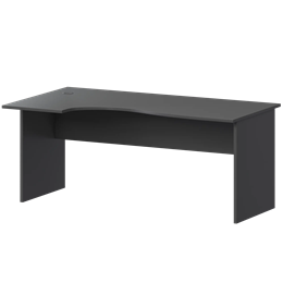 Стол эргономичный левый Арго А-202.ЛВ Антрацит