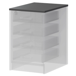 Крышка к приставным тумбам Арго А-707.60 Антрацит