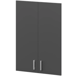 Двери для широких стеллажей Арго А-610.Ф Антрацит