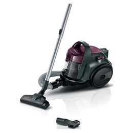 Пылесос BOSCH BGC05AAA1 с контейнером "циклон", 700 Вт, мощность всасывания 350 Вт, фиолетовый