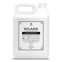 Мыло жидкое парфюмированное гипоаллергенное 5 л, GRASS MILANA "Черный перец, амбра и нероли", 125710
