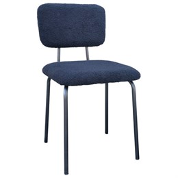 Стулья BRABIX "Ideal CF-080", КОМПЛЕКТ 4 шт., черный каркас, букле черный, 533244