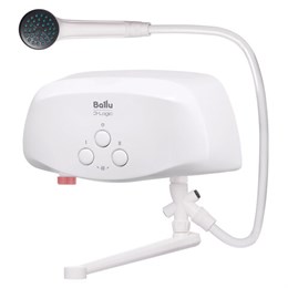 Водонагреватель проточный электрический BALLU 3-Logic TS, ненапорный 3,5 кВт 2л/м кра, НС-1588892