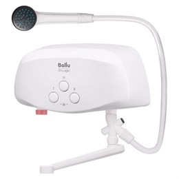 Водонагреватель проточный электрический BALLU 3-Logic TS, ненапорный 5,5 кВт 3,1л/м к, НС-1588893