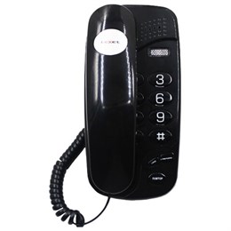 Телефон TEXET TX-238, световая индикация звонка, тональный/импульсный режим, повтор, черный, 126898