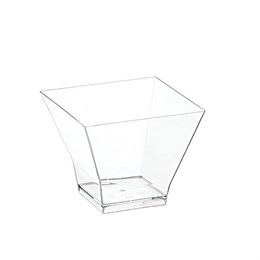 Креманка одноразовая 120 мл, пластиковая, "Пагода", прозрачная, ВЗЛП, 5032П