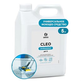 Средство для пола 5,2кг GRASS CLEO Концентрированное щелочное средство с дезинфицирующим эффектом с ЧАС