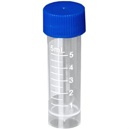 Криопробирка (пробирка лабораторная) 5,0 мл, стерильная, КОМПЛЕКТ 200 шт., MR MED
