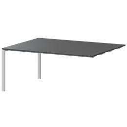 Модуль стола переговорного Арго-М АМЭ-004.123 Антрацит/Белый