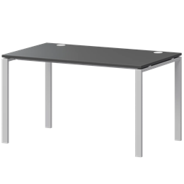 Стол на металлокаркасе Арго-М АМ-002 Антрацит/Белый