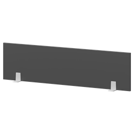 Экран для одиночного стола Арго-М СМЭ18-12 Антрацит/Белый