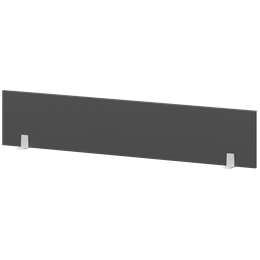 Экран для одиночного стола Арго-М СМЭ18-16 Антрацит/Белый