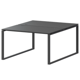 Бенч двойной на 2 рабочих места Арго-М АМБ.О-002 Антрацит/Антрацит