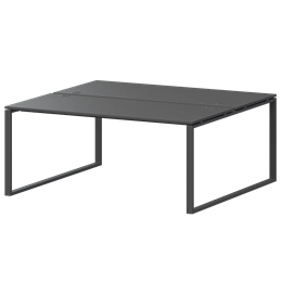 Бенч двойной на 2 рабочих места Арго-М АМБ.О-004 Антрацит/Антрацит