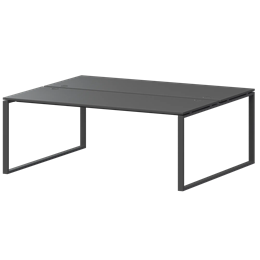 Бенч двойной на 2 рабочих места Арго-М АМБ.О-005.60 Антрацит/Антрацит