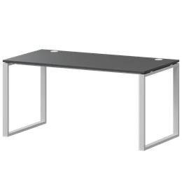 Стол на металлокаркасе Арго-М АМ.О-003 Антрацит/Белый