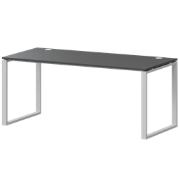 Стол на металлокаркасе Арго-М АМ.О-004 Антрацит/Белый