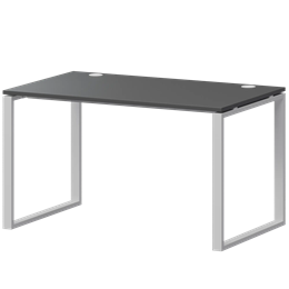Стол на металлокаркасе Арго-М АМ.О-002 Антрацит/Белый