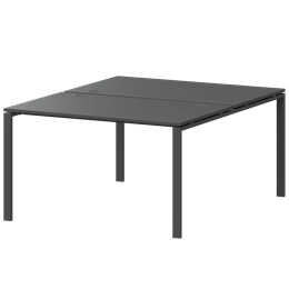 Бенч двойной на 2 рабочих места Арго-М АМБ-002.60 Антрацит/Антрацит