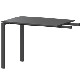 Бриф-приставка на металлокаркасе Арго-М АМ-090.60 Антрацит/Антрацит