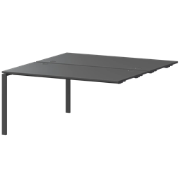 Модуль двойной на 2 рабочих места Арго-М АМБЭ-003 Антрацит/Антрацит