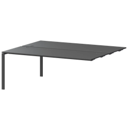 Модуль двойной на 2 рабочих места Арго-М АМБЭ-005 Антрацит/Антрацит