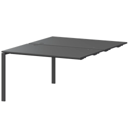 Модуль двойной на 2 рабочих места Арго-М АМБЭ-002.60 Антрацит/Антрацит