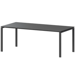 Стол на металлокаркасе для заседаний Арго-М АМ-0058 Антрацит/Антрацит
