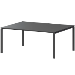 Стол переговорный на металлокаркасе Арго-М АМП-004.123 Антрацит/Антрацит