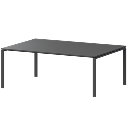 Стол переговорный на металлокаркасе Арго-М АМП-005.123 Антрацит/Антрацит