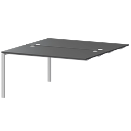 Модуль двойной на 2 рабочих места Арго-М АМБЭ-003 Антрацит/Белый