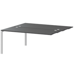 Модуль двойной на 2 рабочих места Арго-М АМБЭ-004.60 Антрацит/Белый