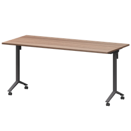 Стол мобильный складной Моби МБ22-160.70 Темный шимо/Антрацит