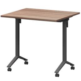 Стол мобильный складной Моби МБ22-80.70 Темный шимо/Антрацит