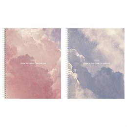 Тетрадь А5 96 л., HATBER, спираль, клетка, матовая ламинация, "Dream" (микс в спайке), 093671, 96Т5лВ1сп