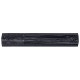 Мешки для мусора 160 л, черные, в рулоне 10 штук, прочные, ПВД 45 мкм, 90x110 см, LAIMA, 702674