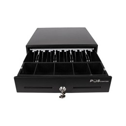 Ящик денежный электромеханический POSCENTER 13E, 330x335x90 мм (ККМ ШТРИХ-М), черный, 2326