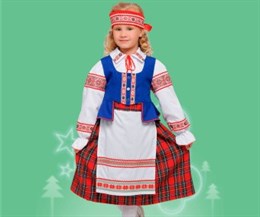 Костюм детский карнавальный Белорусская девочка