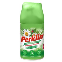 Сменный баллон 250 мл PERKLIN (ПЕРКЛИН) "Лесная свежесть", для автоматических освежителей, универсальный, 609799