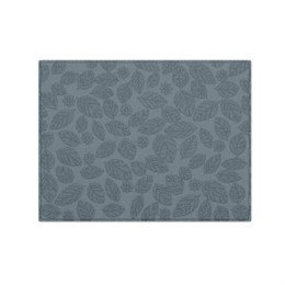 Коврик для сушки посуды из микрофибры, 38х50 см, жаккард, "ЛИСТОПАД", СЕРЫЙ, 320 г/м2, BOOMHOUSE (БУМХАУС), 701150