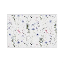 Коврик для сушки посуды из микрофибры, 31х47 см, "ЛУГОВЫЕ ЦВЕТЫ", 440 г/м2, BOOMHOUSE (БУМХАУС), 701156