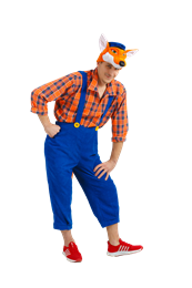 Костюм взрослый Братец Лис