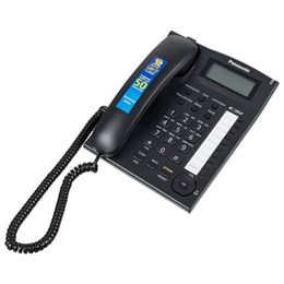 Телефон PANASONIC KX-TS2388RUB, АОН, спикерфон, память 50 номеров в справочнике, тональный/импульсный режим, чёрный