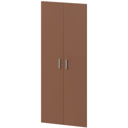 Двери для широких стеллажей Арго А-606.Ф Терракота