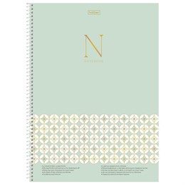 Тетрадь А4 160л. HATBER спираль, клетка, обложка твердая, глянцевая, 4 разделителя,Гр, 160Ттр4В1сп_355