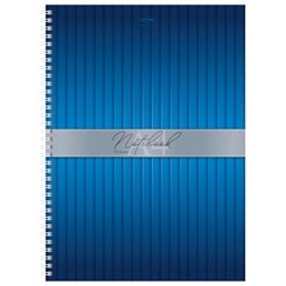 Тетрадь А4 80л. HATBER гребень, клетка, обложка твердая, глянцевая ламинация, PLISSE,, 80Тт4В1гр_11696