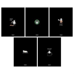 Тетрадь А5 48л. HATBER скоба, клетка, глянцевая ламинация, Coffee Story (микс в спайк, 48Т5лВ1