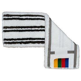 Насадка МОП плоская 40см VILEDA "МикроПлюс Комби", уши (ТИП УВ) микрофибра/ скраб, 167298