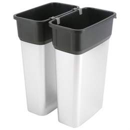 Контейнер 70 литров VILEDA "ГЕО" наклейки для сортировки, 29*49*73см, 137729