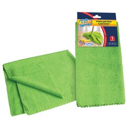 Тряпка для мытья пола 50х60см, плотность 240г/м2, МИКРОФИБРА, YORK AZUR, 026210